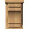 Ekena Millwork Mediterranean Smooth Corbel w/Backplate, Western Red Cedar, 7 1/2"W x 8"D x 12"H COR08X08X12MED01SWR - alternate 2